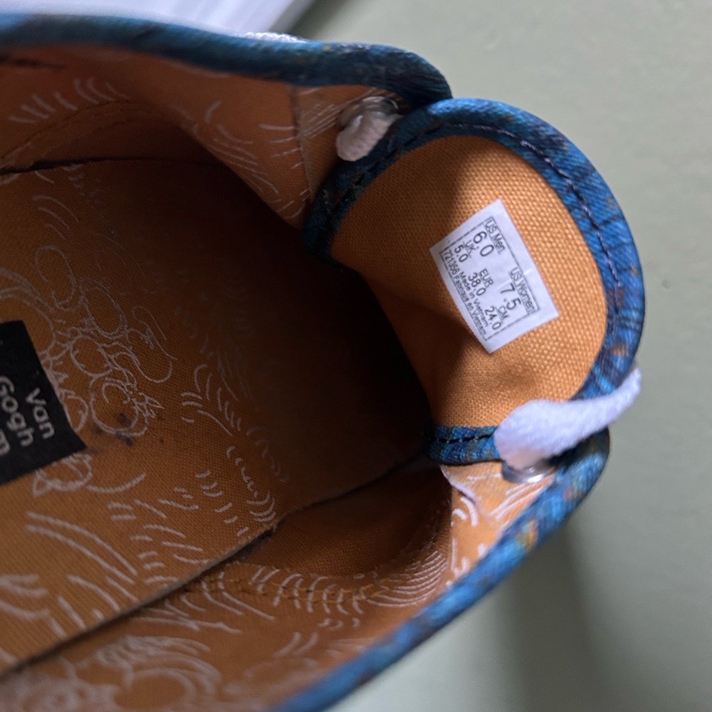 Vans Vincent Van Gogh Sneakers self portrait - Picture 11 of 11